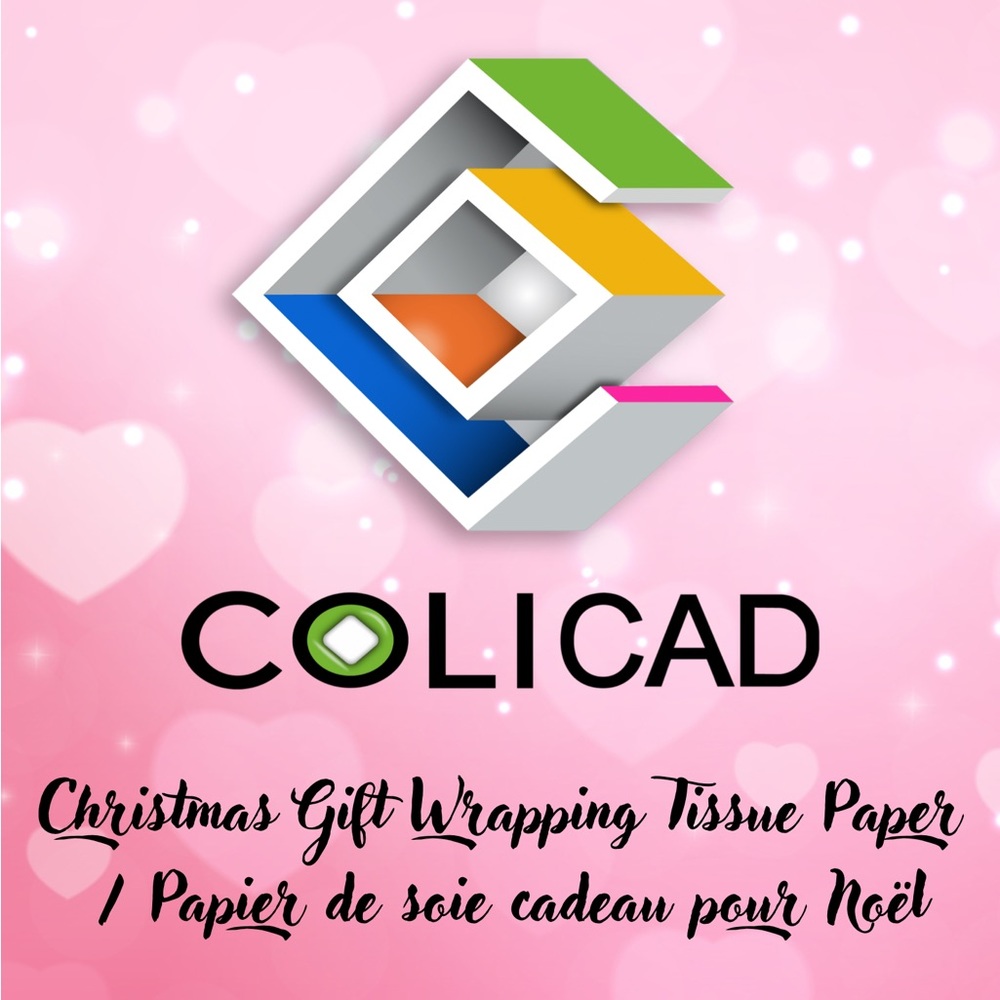 Colicad Gift Wrapping Tissue Paper Papier de soie cadeau NWT - Get 15$ Off
